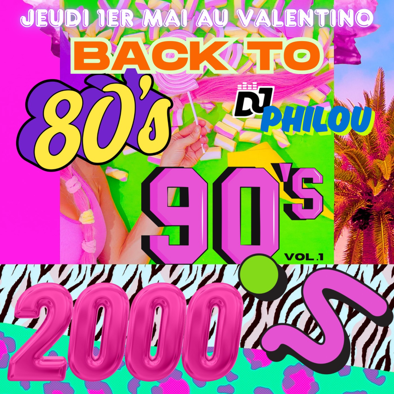 Image de l'évènement Back To 80's 90's 2000's